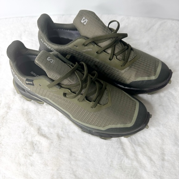 Salomon Other - Salomon Men's Alphacross 5 Gore-TEX Trail Running Shoes Size 10